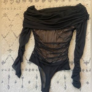 Fashion Nova Off the shoulder body suit